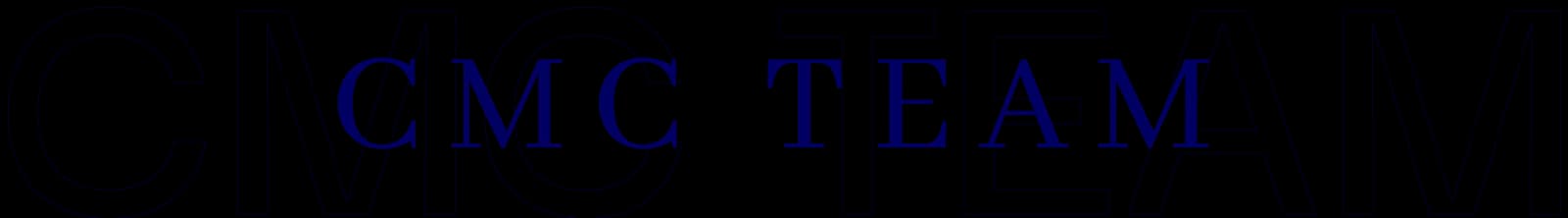 Título estilizado que dice CMC TEAM
